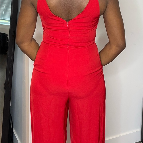 Red jumpsuit - Picture 4 of 6